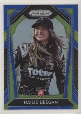 2020 Panini Prizm Variation Blue Prizm Hailie Deegan (No Car Visible) #56 7i2