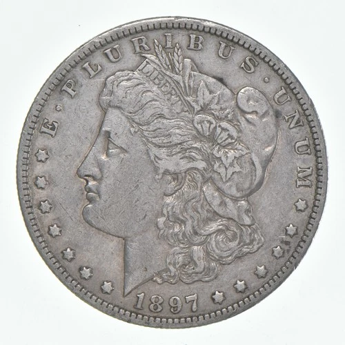 VF 1897-O Morgan Silver Dollar (1 coin) *6444