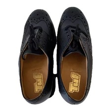 Mens Shoes Black new, Fully Crafted Leather Upper and stitched Leather sole. 
