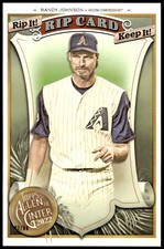 2022 Topps Allen & Ginter Boxloader Rip Cards Randy Johnson 82/88 Arizona