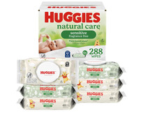 Huggies Simply Clean Unscented Baby Wipes, 11 Flip-Top Packs 704 Wipes Total 