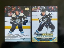 2024-25 Upper Deck Series 1 Gavin Brindley Young Guns & Young Guns Canvas