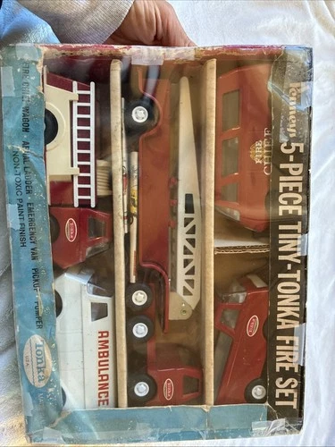 5 Piece Tiny Tonka Fire Set