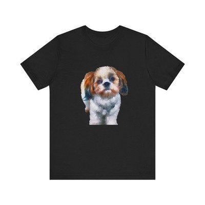 Shih-Tzu Delight: Unisex Jersey Short Sleeve Tee