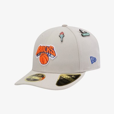 New Era 59FIFTY DAY NBA New York Knicks Low Profile Fitted Cap +2 Snaps Include