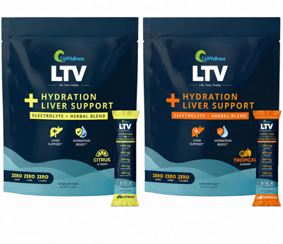 UpWellness LTV Hydration + Liver Support Electrolyte Herbal Blend (2 FLAVOR)