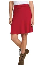 Toad and Co Chaka Cable Rib Skirt, Berry, Medium