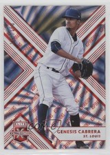 2018 Panini Elite Extra Edition Aspirations Red 115/150 Genesis Cabrera #133 0c2