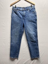 J Crew Classic Vintage Women  s Mid Rise Medium Wash Jeans Straight Leg Size 30