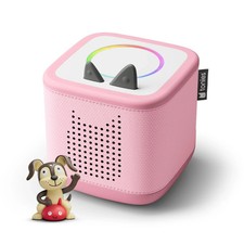 TONIES Cloud Pink Toniebox 2 Audio Player Starter Set with Playtime Puppy NEW