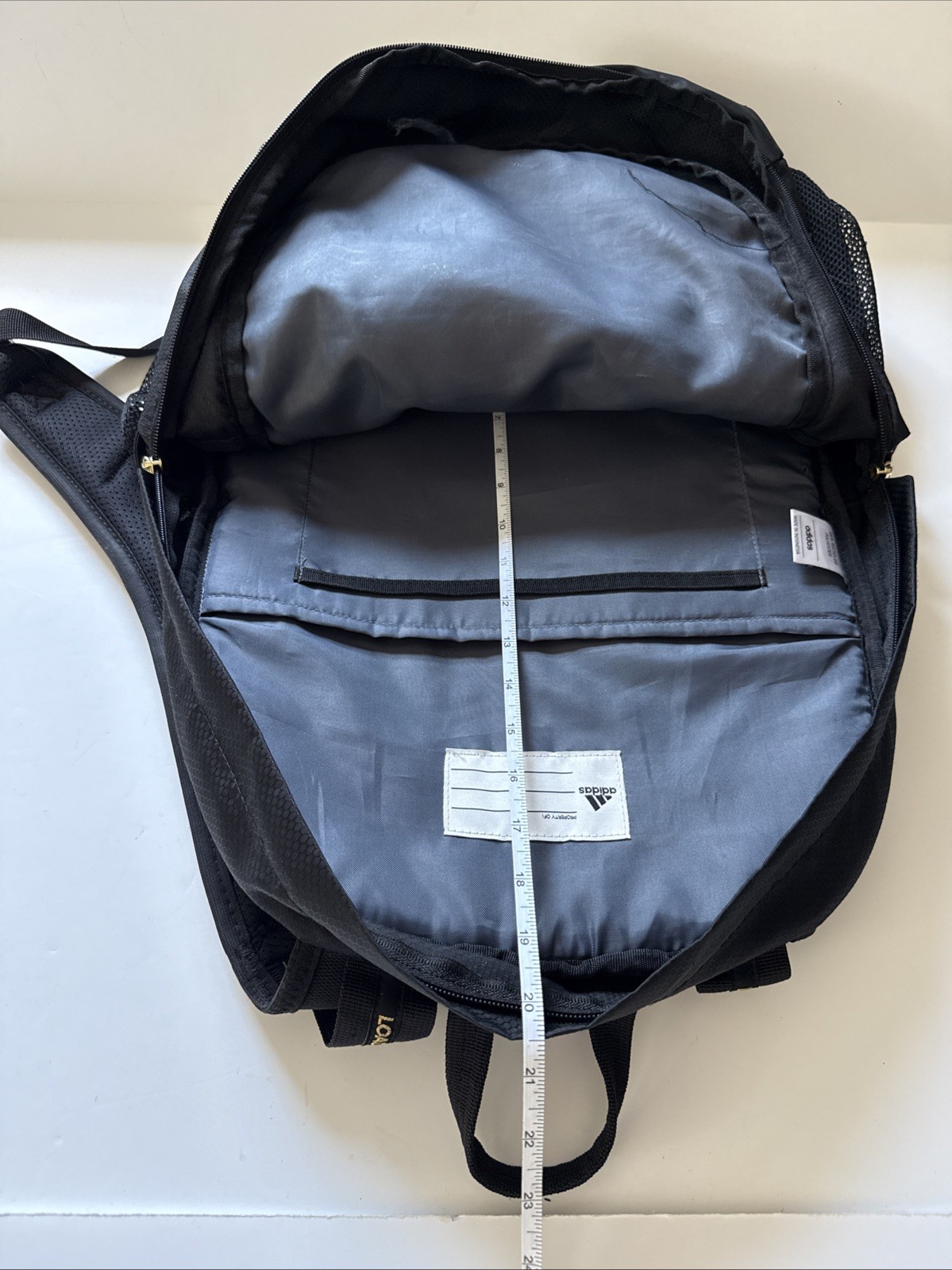 ADIDAS Prime 6 Multiple Compartment Black Backpac… - image 9