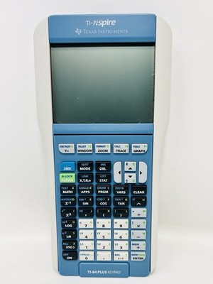 Texas Instruments TI-Nspire with TI-84 Plus Keypad w/ Cover Tested & Working