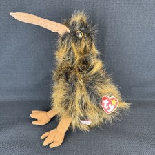 Ty Beanie Buddies Beak Kiwi Bird 10" Plush Stuffed Animal Toy 1998