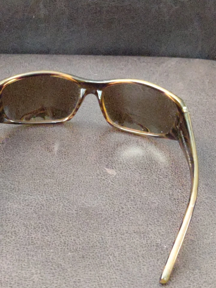 Gafas de sol Anarchy Gold Finger Diablo marrón rectangular lentes marrones hombres mujeres Foto 4 de 4