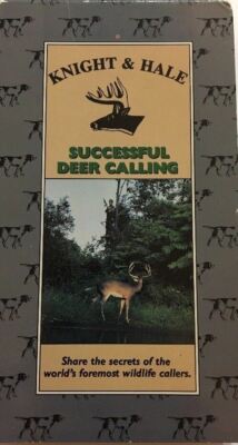Knight & Hale Successful Deer Calling Jagd Vhs-Tested-Rare Vintage-Ship N 24H
