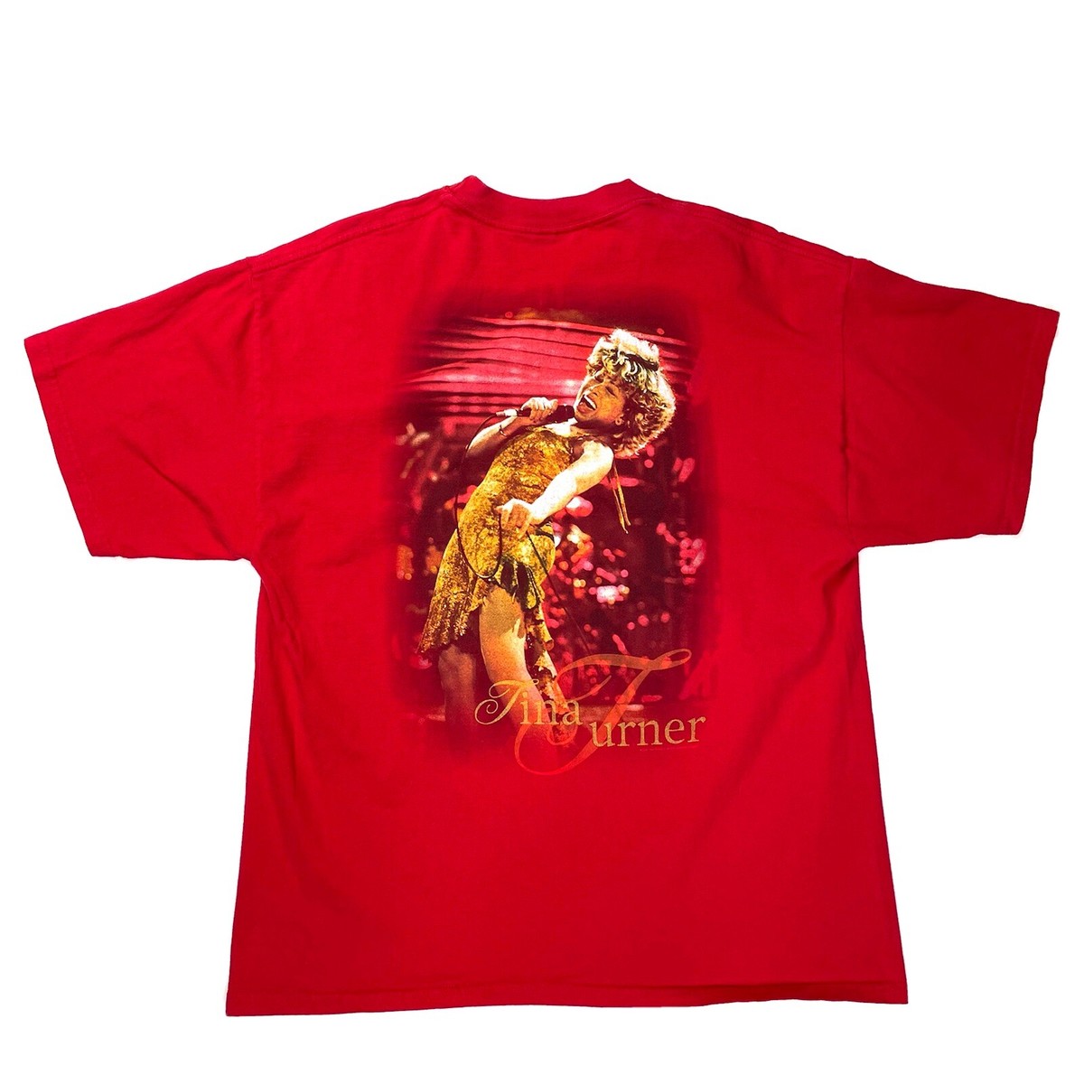 Vintage 2000 Tina Turner T-Shirt Men's Pristine/Flawless Condition
