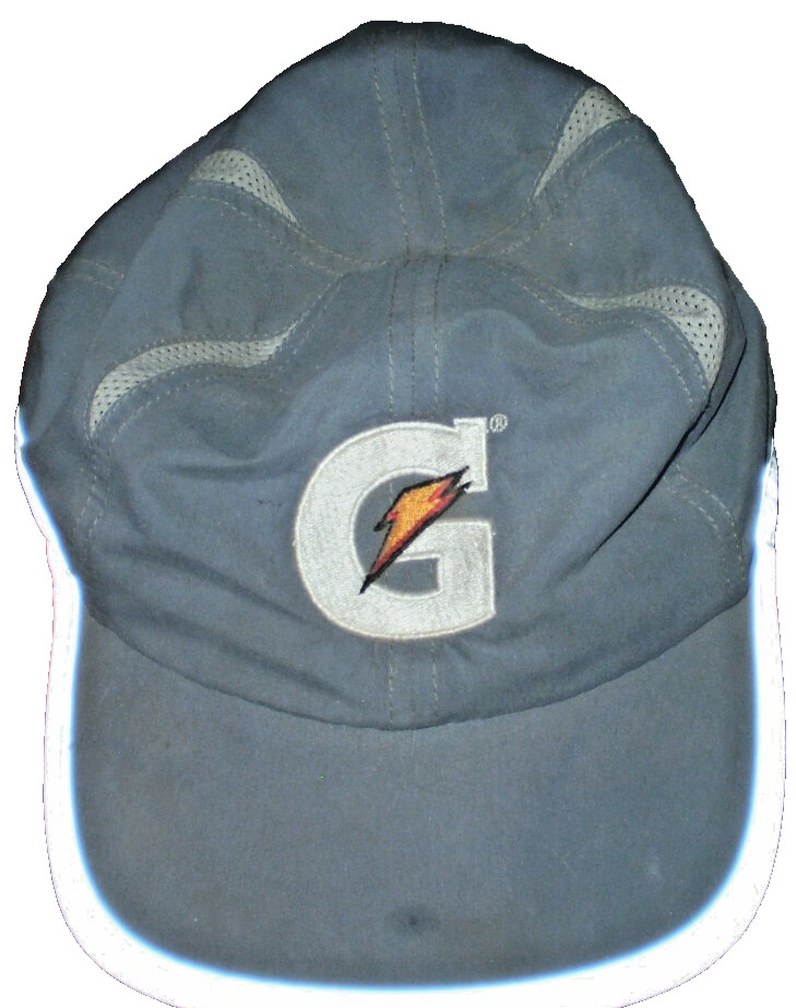 Gatorade Hat Cap Strap Back Gray Performance Gym … - image 1