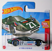 Hot Wheels - '67 Ford GT40 Mk.Iv - GrüN - Then And Now 2024 - HTC69