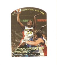 jennifer gillom 2000 ultra wnba gold,mississippi,abbeville ms,phoenix mercury#68
