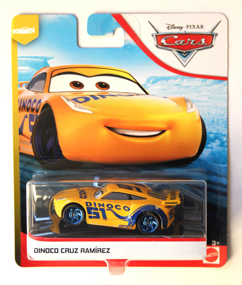 Disney Pixar Cars Blue Desert Card Dinoco Cruz Ramirez 51 Die Cast