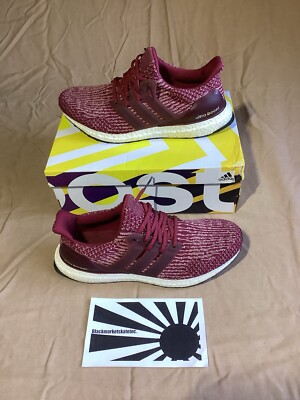 Adidas UltraBoost 3.0 Collegiate Burgundy BA8845 Men\'s Size 10.5 Adidas Shoes Mens 7.5 UltraBoost 3.0 Collegiate Sneakers  main image 4