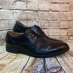 clarks black oxford shoes