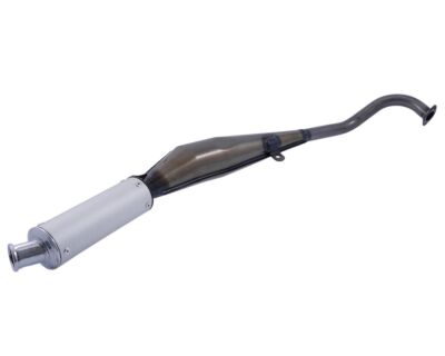 Sport Auspuff TECNO Grandprix Alu Blank TOMOS A35 Quadro A35B Targa 50 2T AC