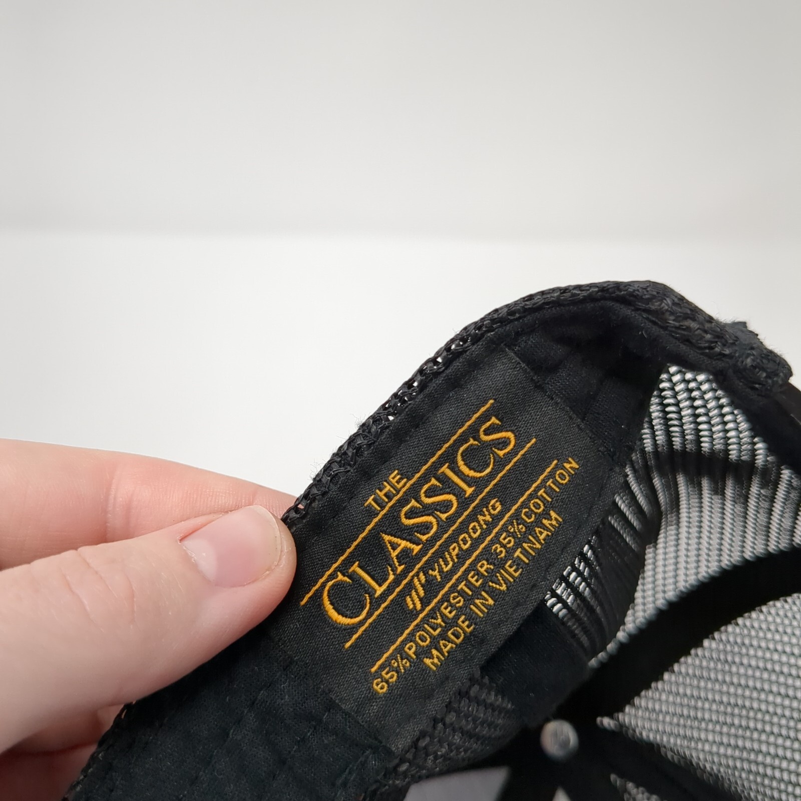 JCA Underground Snapback Trucker Hat Black One Si… - image 8