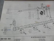 DADO PER VITE REGOLAZIONE PUNTERIE FIAT 682 N2/N3/N4 642 FIAT 4579263