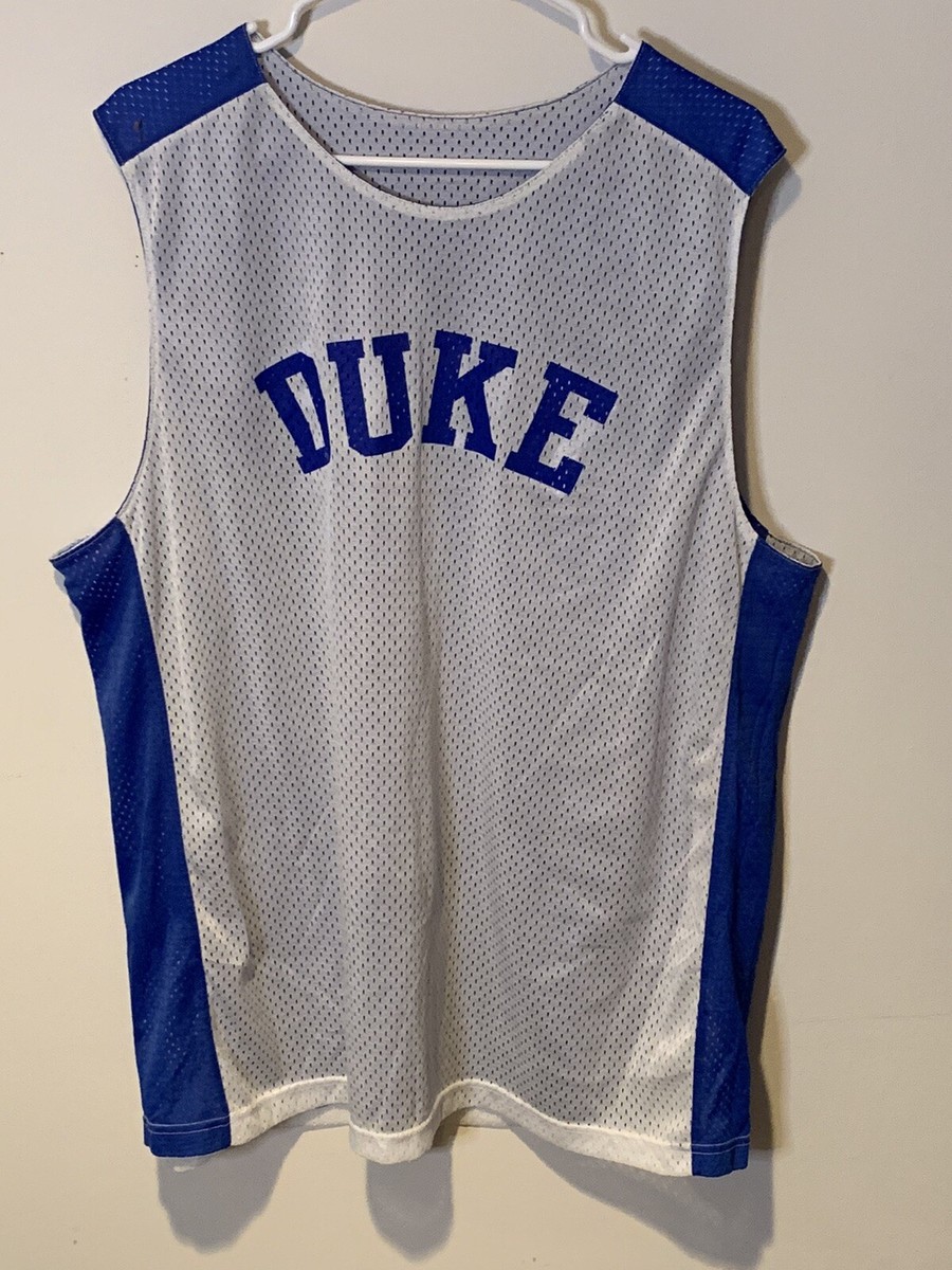 Nike Duke バスケットボールジャージ M Vintage Team Nike Duke Practice Reversible Blue Devils