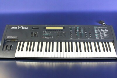 Yamaha V50 シンセサイザー 61鍵 Yamaha V50 Synthesizer 61-Key Keyboard | eBay
