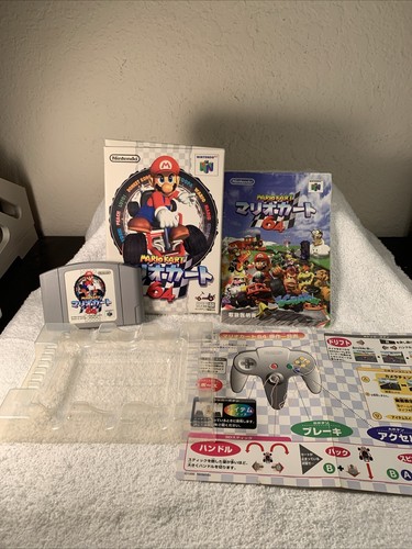 Japanese Mario Kart 64 Nintendo 64 N64 CIB Boxed Complete Japan Import US Seller