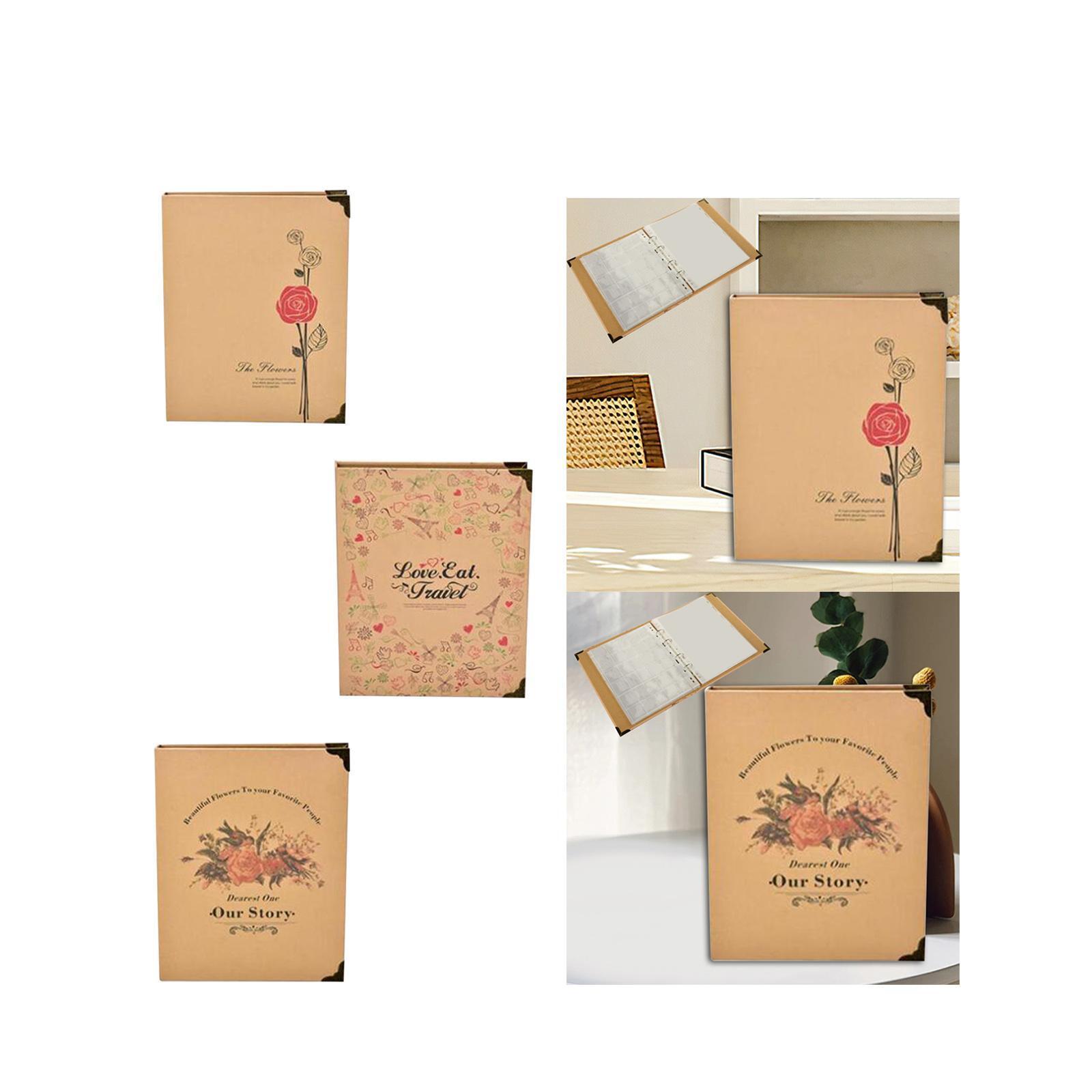 Stamp Album Binder Large Capacity Stamp Collection Book for Men Women Family