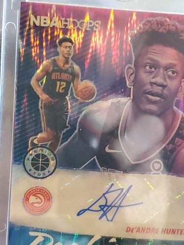 2019-20 Hoops Premium Stock - Rookie Ink Flash #RI-DAH De'Andre Hunter Autograph - Picture 6 of 11