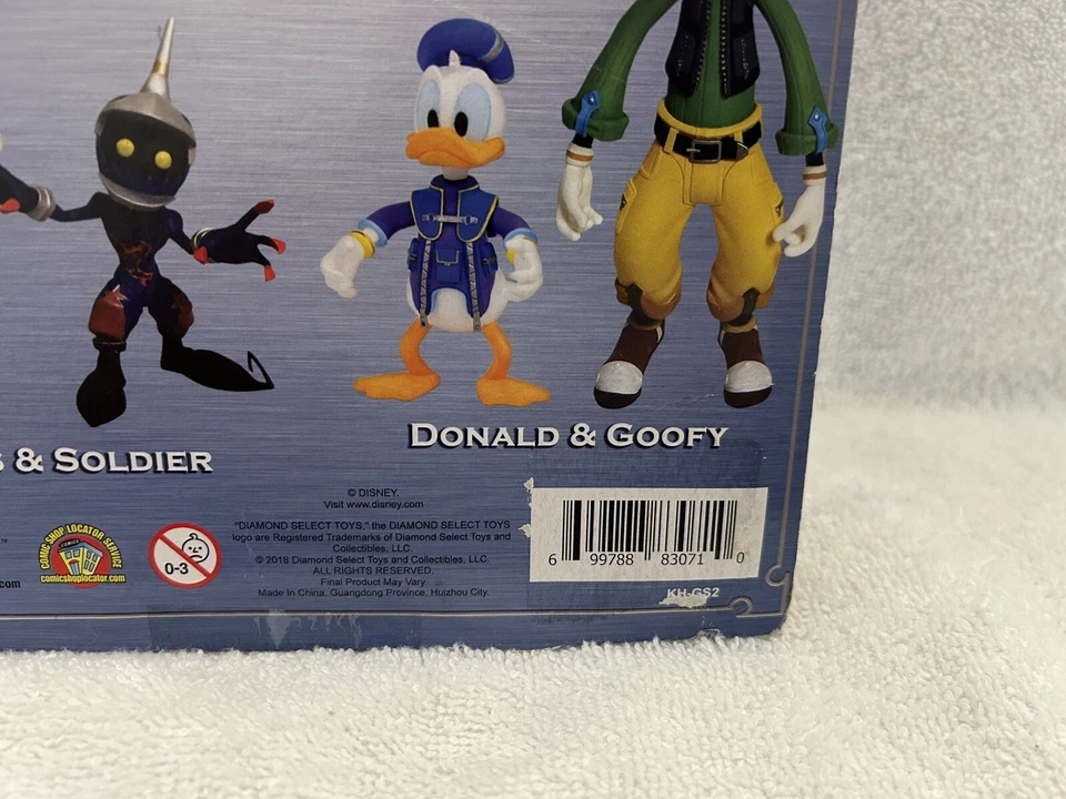 Diamond Select Kingdom Hearts - Figuras de acción de Pete, Chip y Dale 2018 Foto 3 de 4
