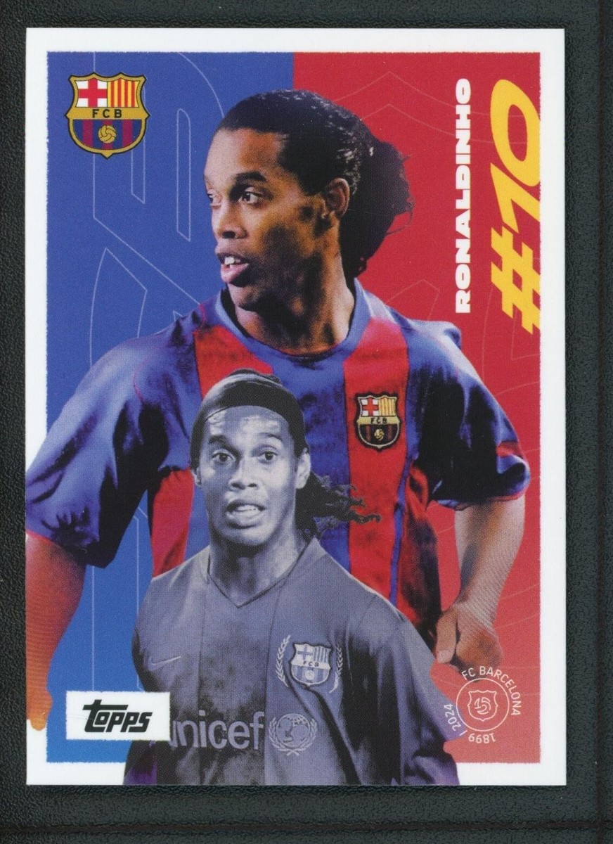 2024 RONALDINHO TOPPS FIRST GOAL | eBay