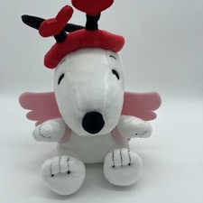 Hallmark Peanuts Valentine's Day Cupid Snoopy Plush Toy Stuffed Animals