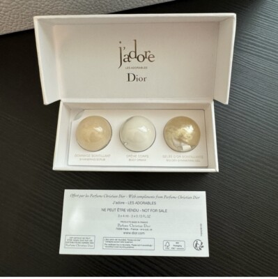 4 of Dior J'adore mini ritual skincare gift set | eBay