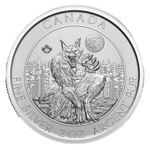 2021 Silver 2 oz $10 Canadian Creatures of the North - The