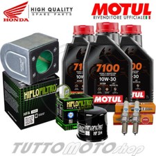 Tagliando HONDA CB 500 X ABS 2021 2022 / Kit Olio Motul 7100 + Filtri + Candele