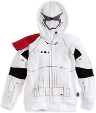 NWT Disney Store STAR WARS Stormtrooper Hoodie boys 7/8