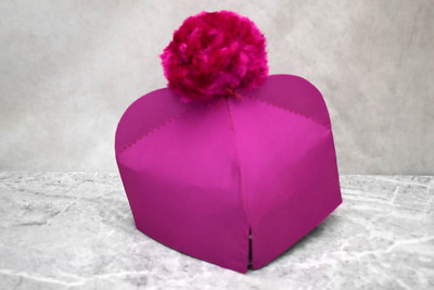 Older Magenta Birreta, Bishops Hat by H. Gerrits Co. (CU436) chalice co