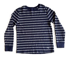 Tommy Bahama Long Sleeve T Shirt Boys UNISEX Kids M 7/8 Blue Cotton Crew Neck