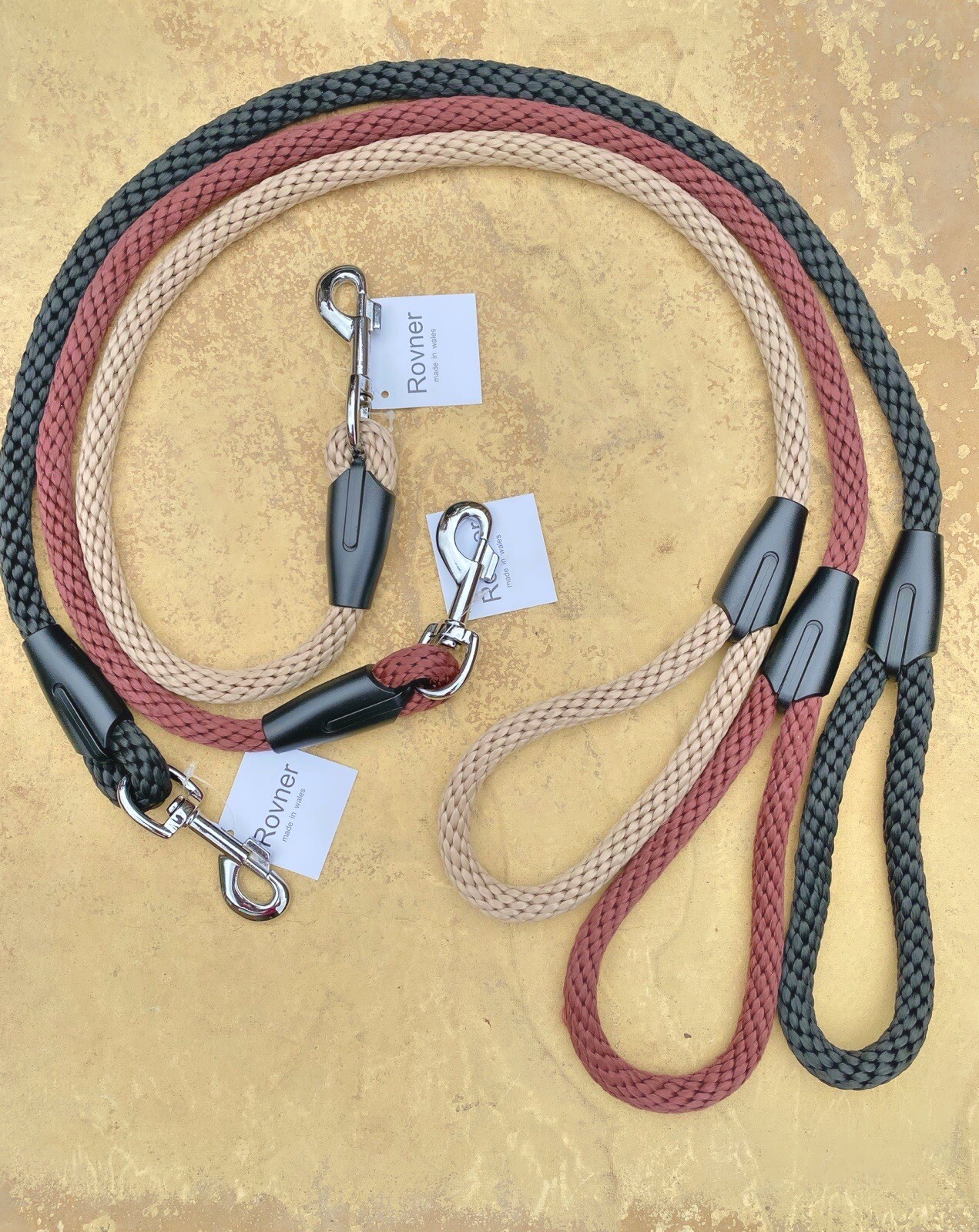Rope Leads For Big Dogs Heavy Duty with Trigger Clip Thick Rope Dog Lead eBay