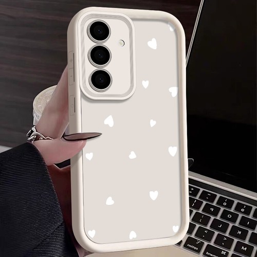 Phone Case For Smausng Galaxy A56 A36 A16 A05S A55 A35 A15 Cute Heart Soft Cover - Picture 15 of 20