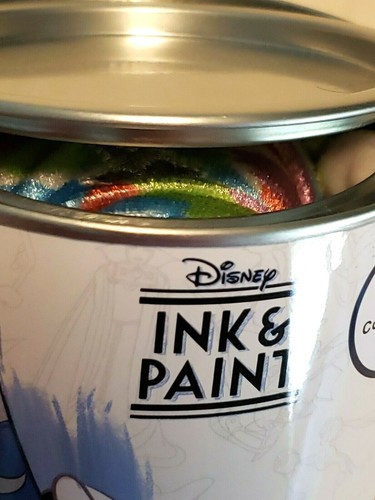 Disney Parks Ink And Paint Plush Series 1 Multi Colored Mickey in Can - Picture 2 of 8