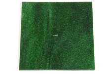 AVENTURINE GREEN 5" x 5" FUSIBLE BULLSEYE 3mm THICK GLASS SQUARE 90 COE