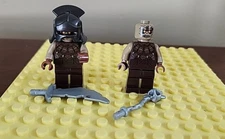 LEGO Lord of the Rings 79007 2 MORDOR ORCS Minifigures w/Sword/Ball Weapons