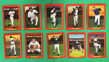 LOT OF (13) 2006 TOPPS TURKEY RED BASEBALL RED PARALLEL CARDS GRIFFEY, RIVERA