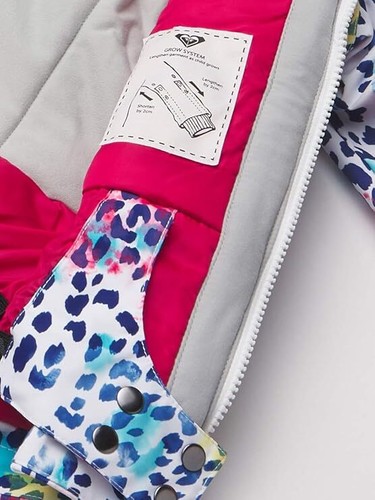 ROXY MINI JETTY LITTLE GIRLS SNOW JACKET - Picture 7 of 9